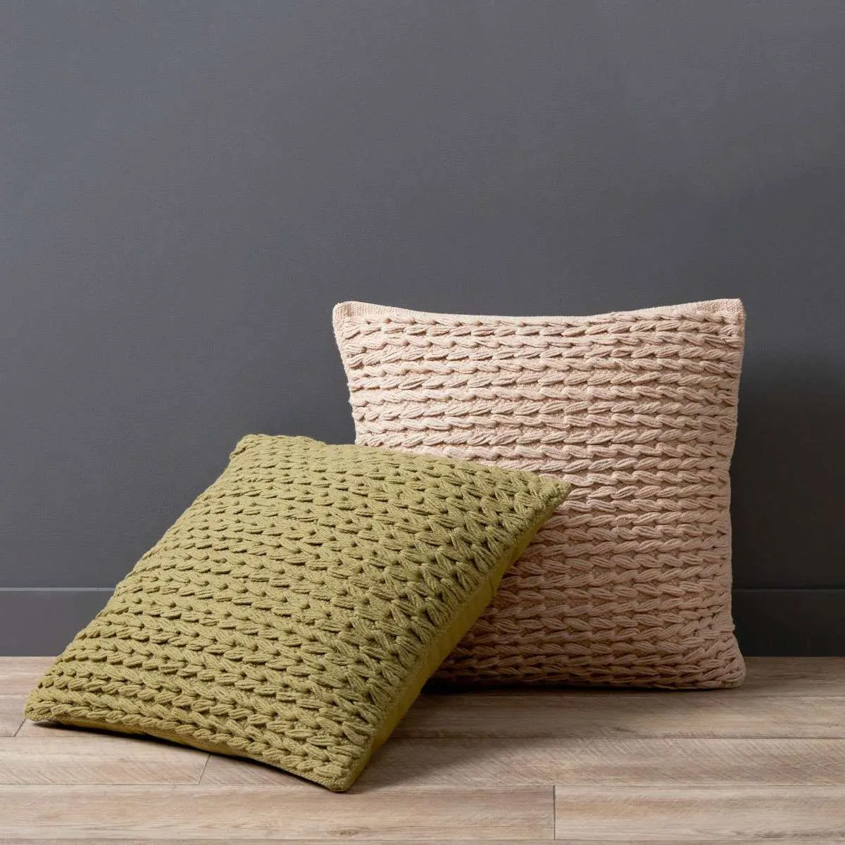 Isla Cushion - Khaki Mocka