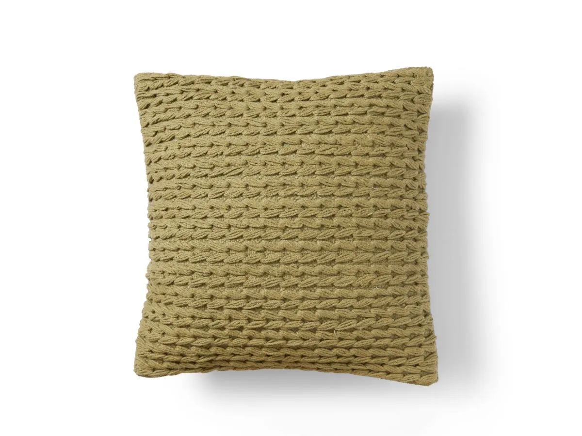 Isla Cushion - Khaki Mocka