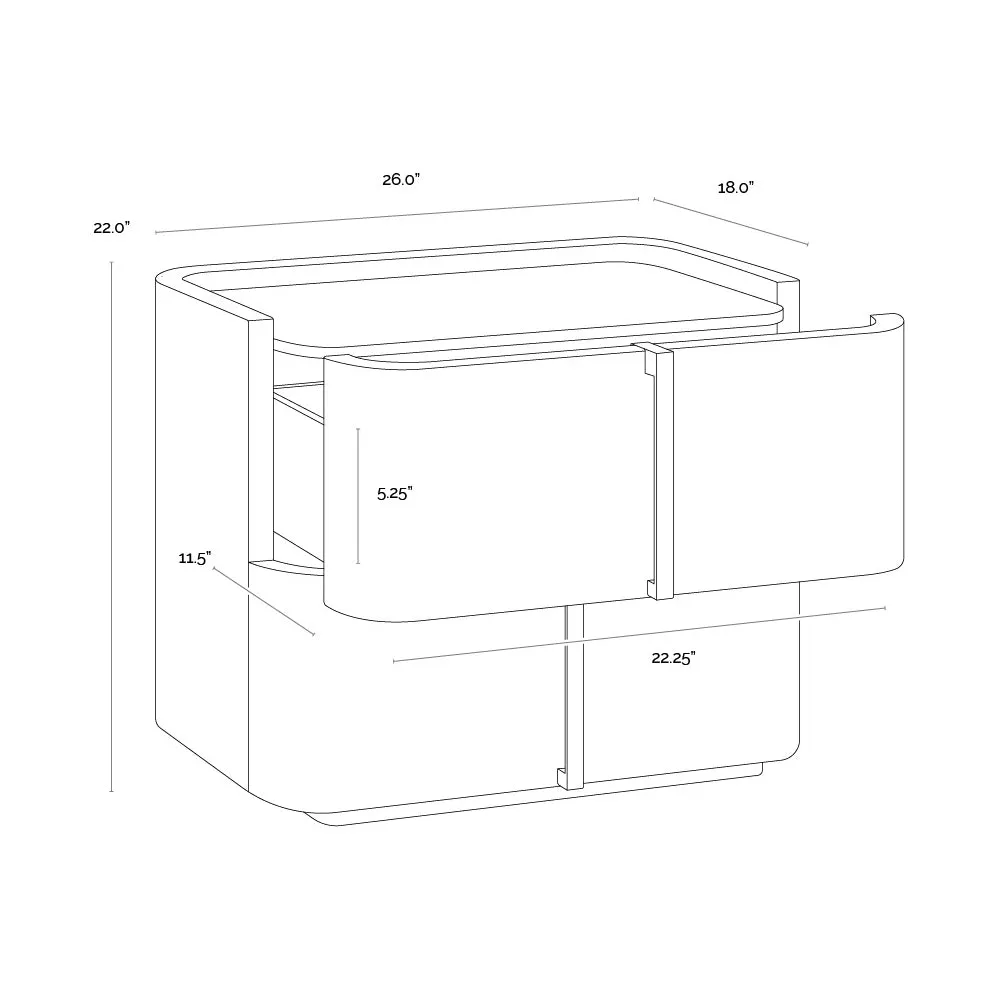 Jamille Nightstand
