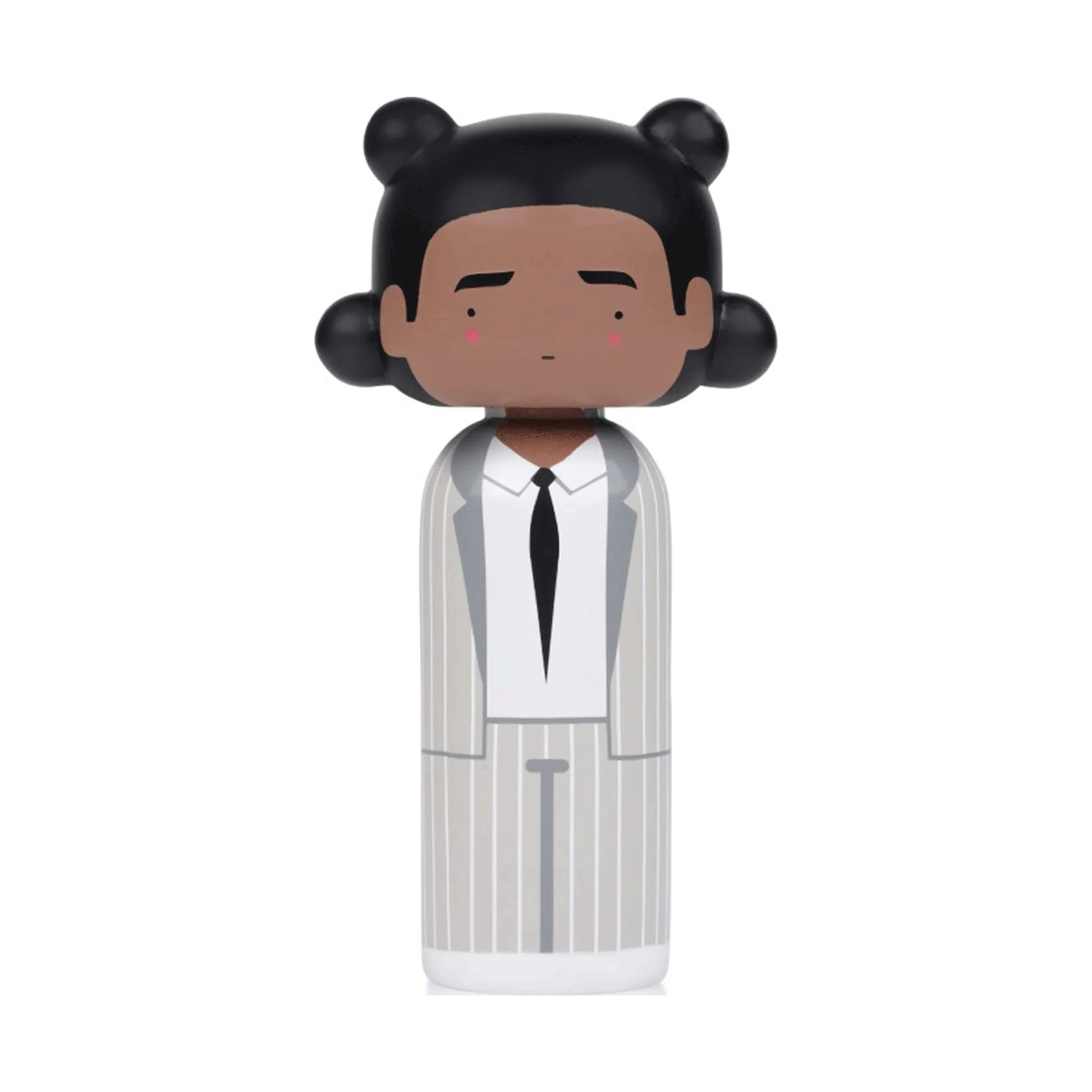 Jean-Michel Basquiat Three-Point-Crown Kokeshi Doll