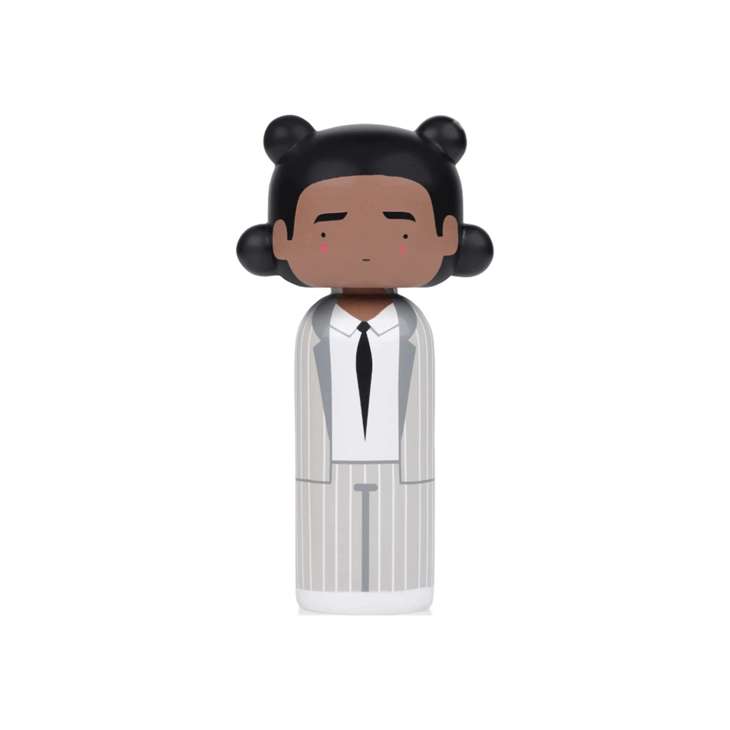 Jean-Michel Basquiat Three-Point-Crown Kokeshi Doll