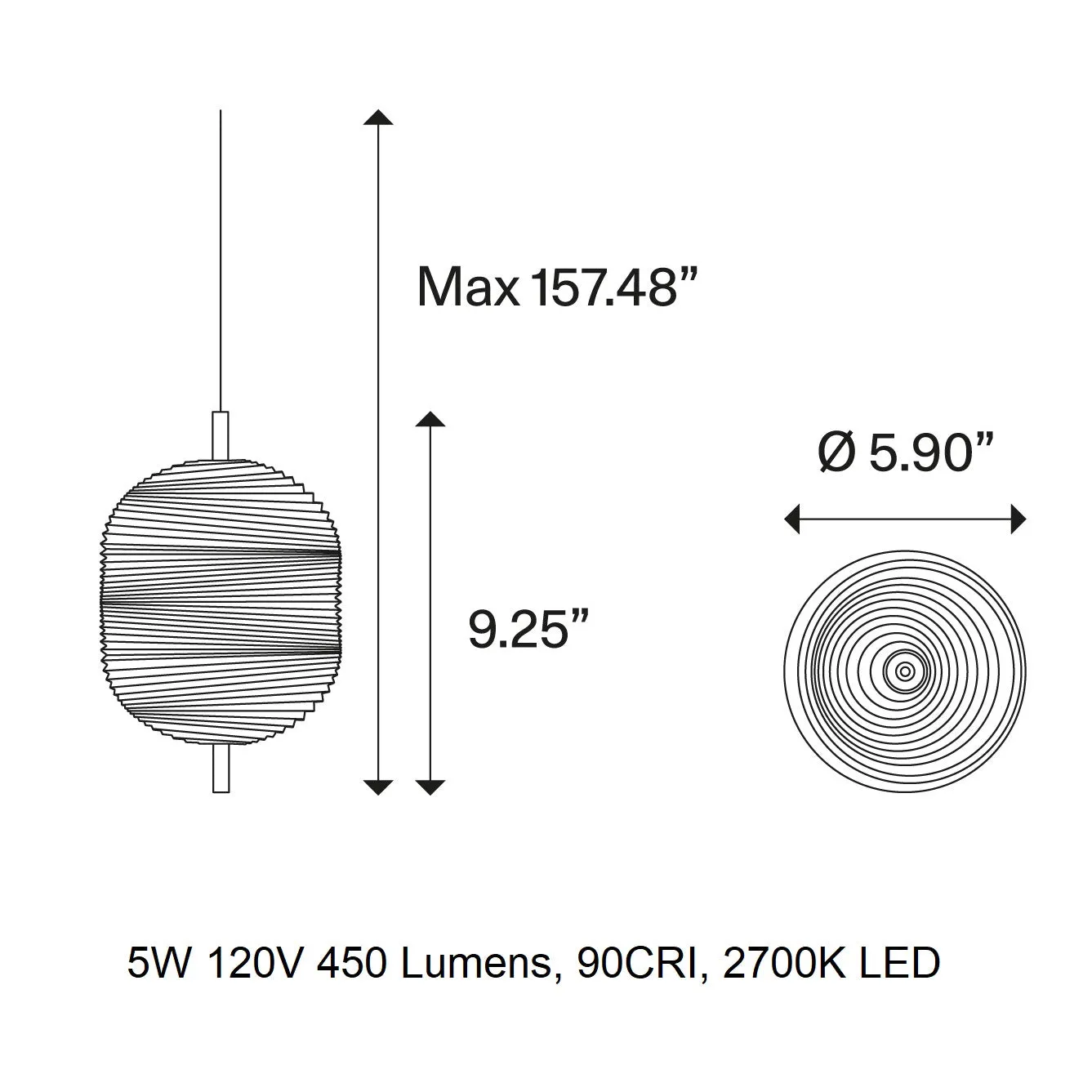 Jefferson Pendant Light