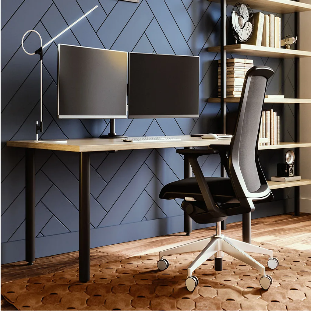 Jive Desk with Post Leg