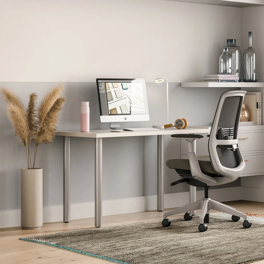 Jive Desk with Post Leg
