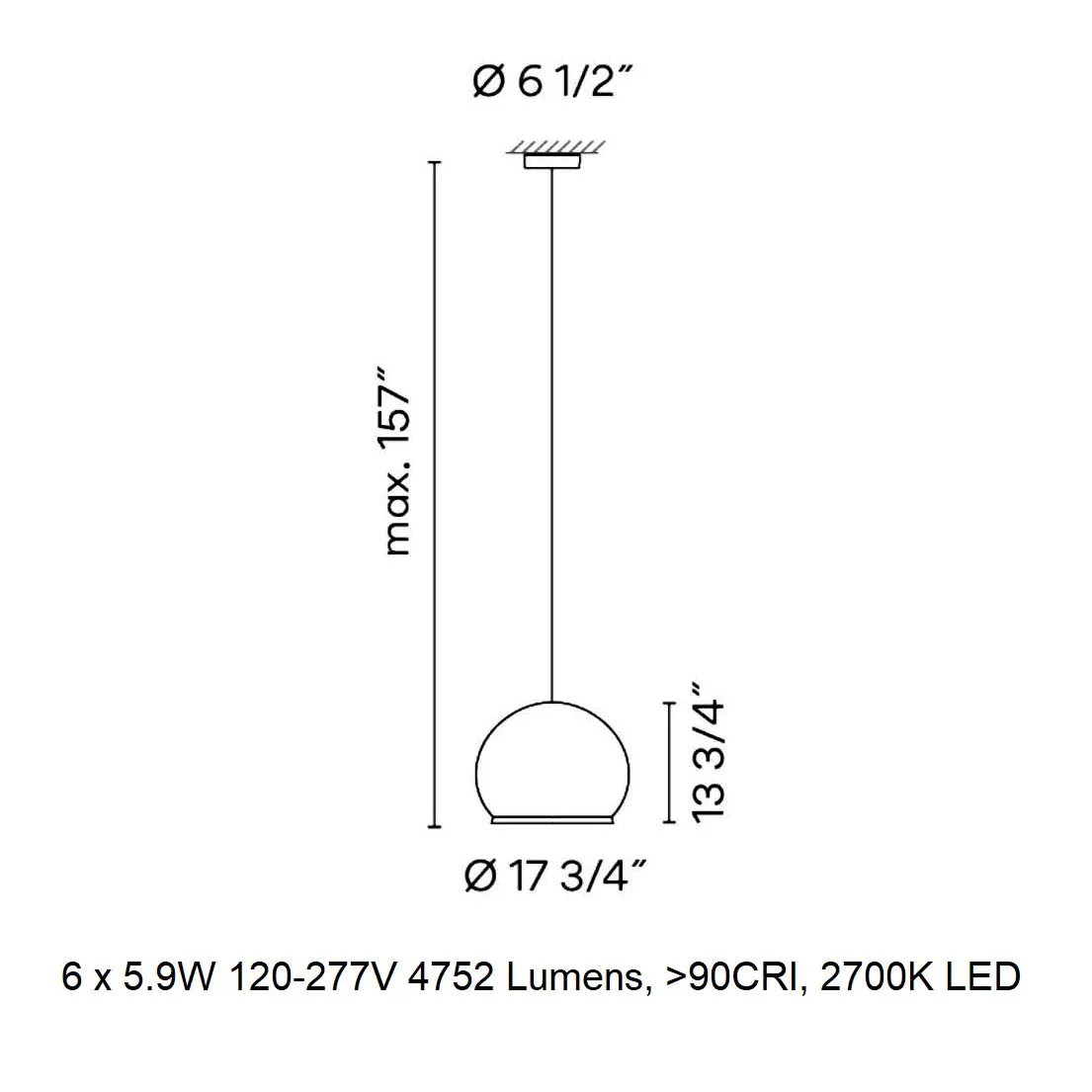 Knit LED Pendant Light