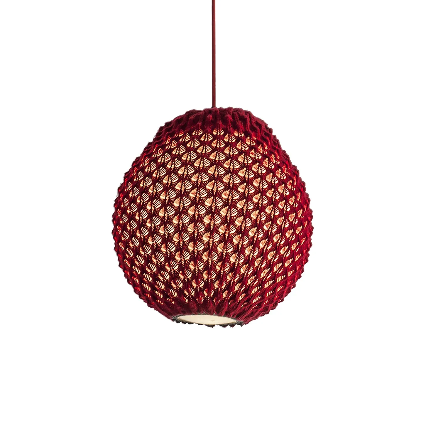 Knitted Falling LED Pendant Light