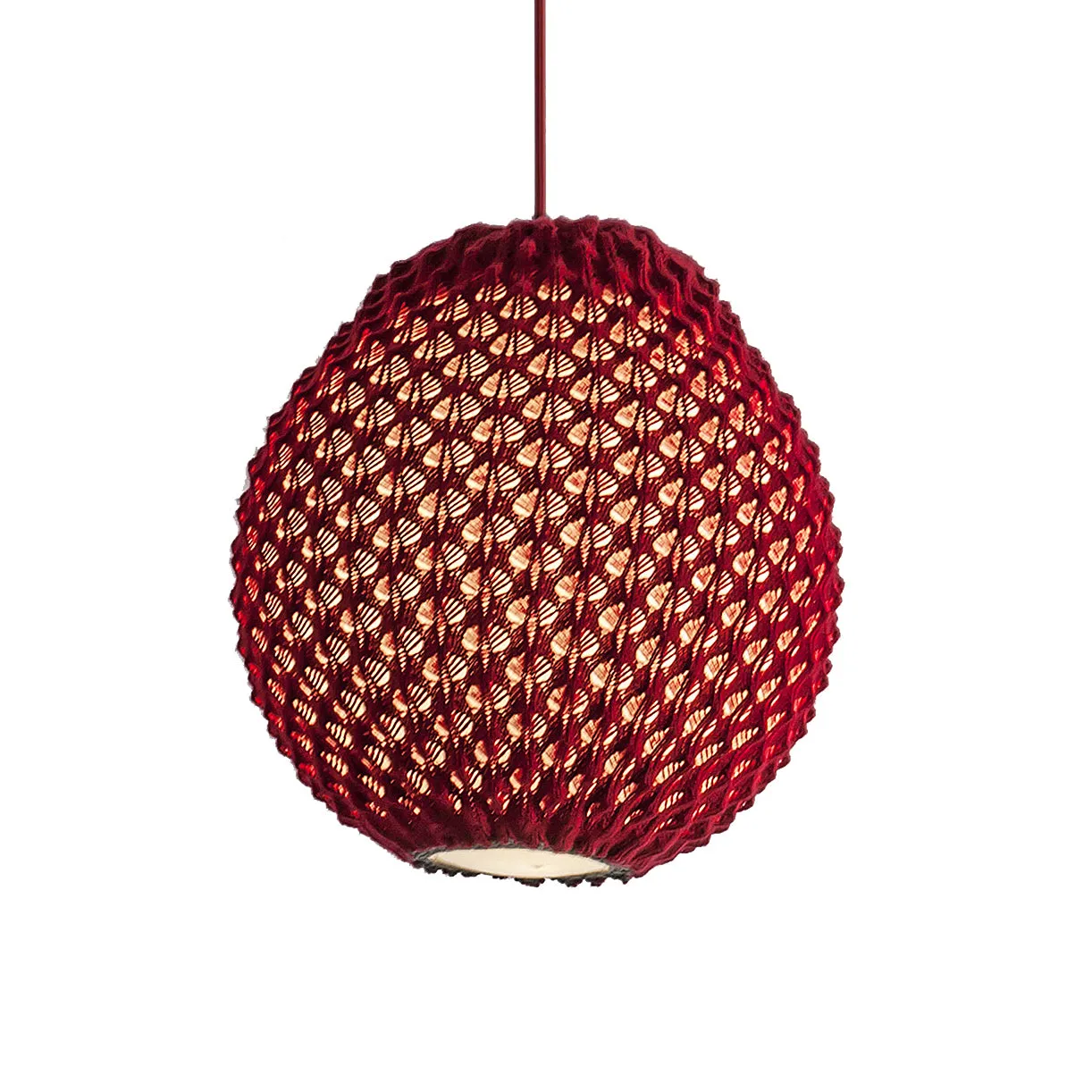 Knitted Falling LED Pendant Light