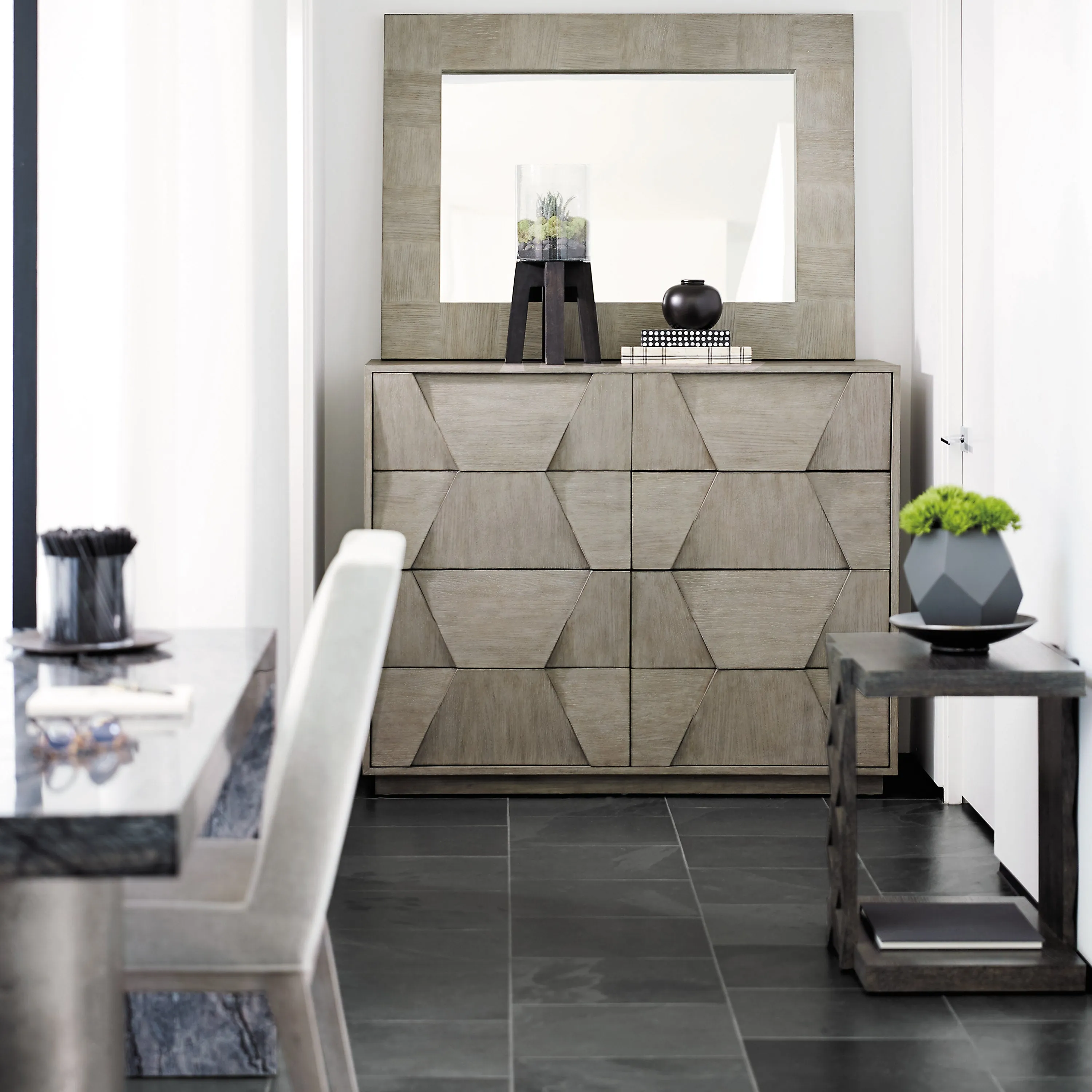 Linea Eight Drawer Dresser