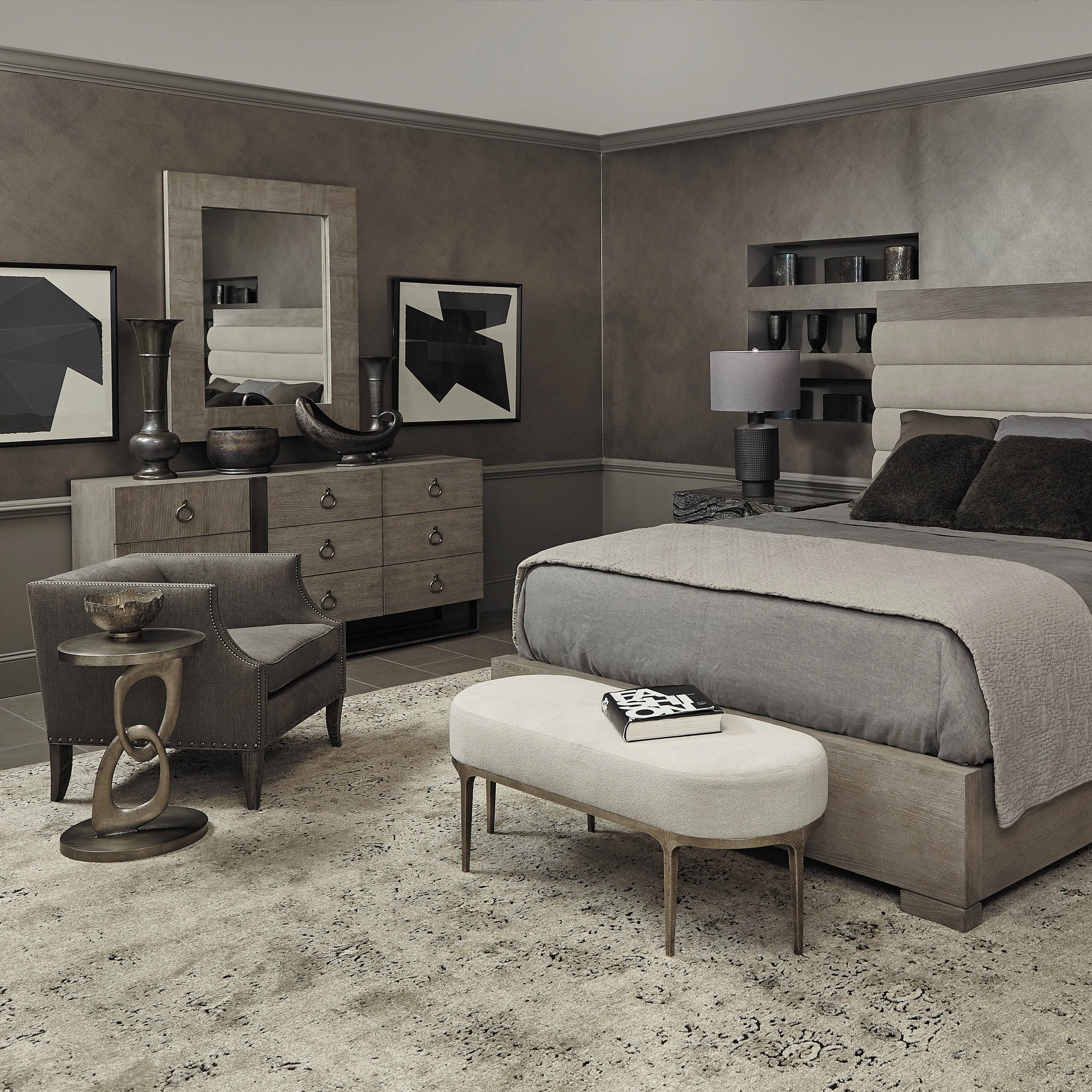 Linea Nine Drawer Dresser