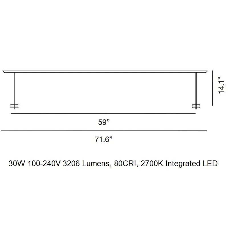 Lineal Biblo Table Lamp