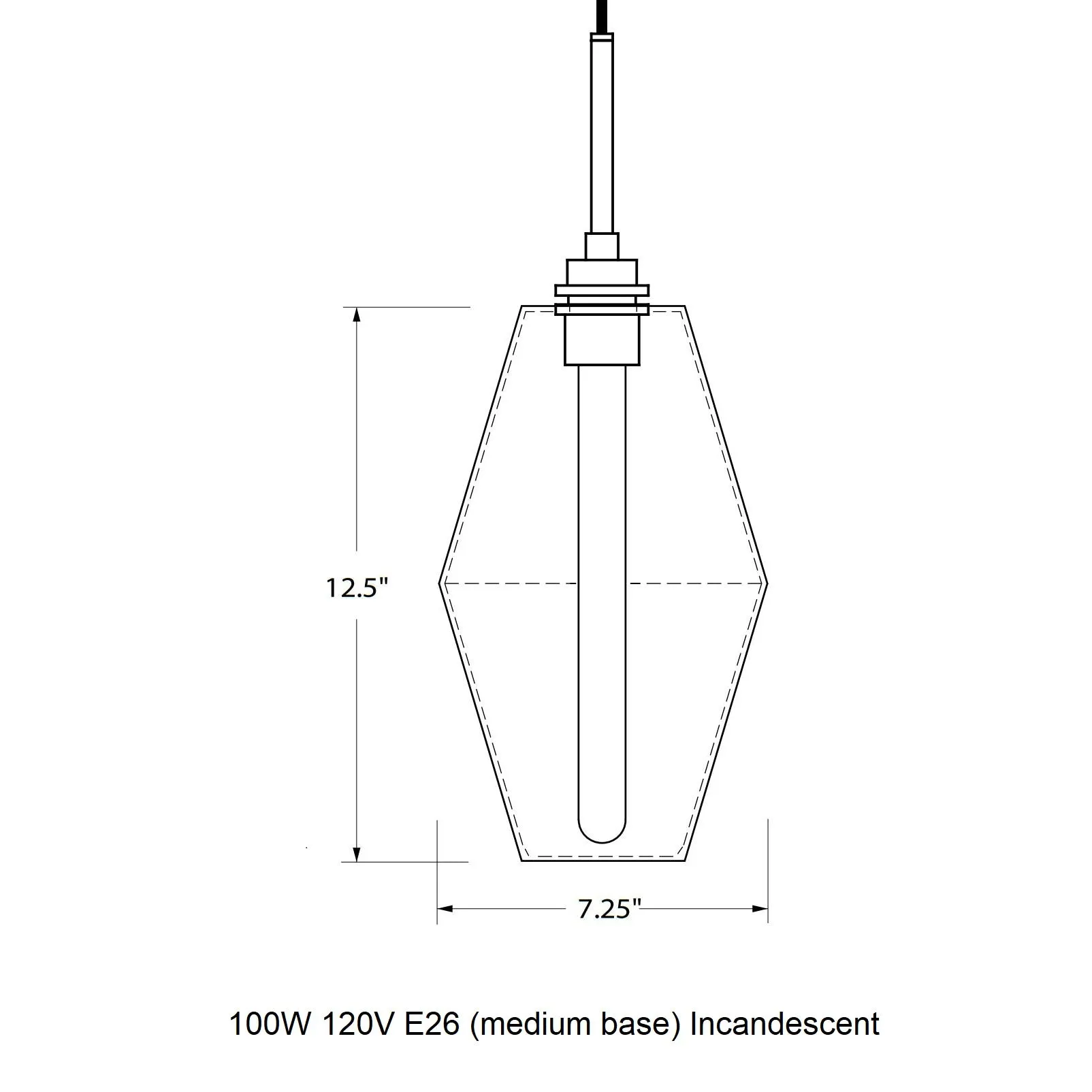 Marquise Pendant Light