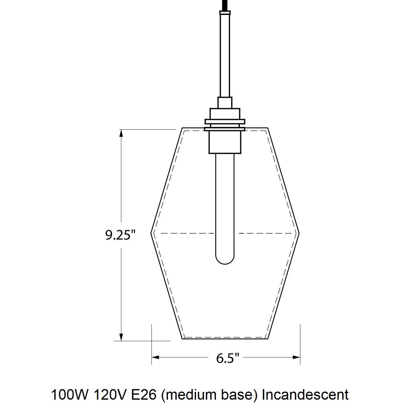Marquise Pendant Light