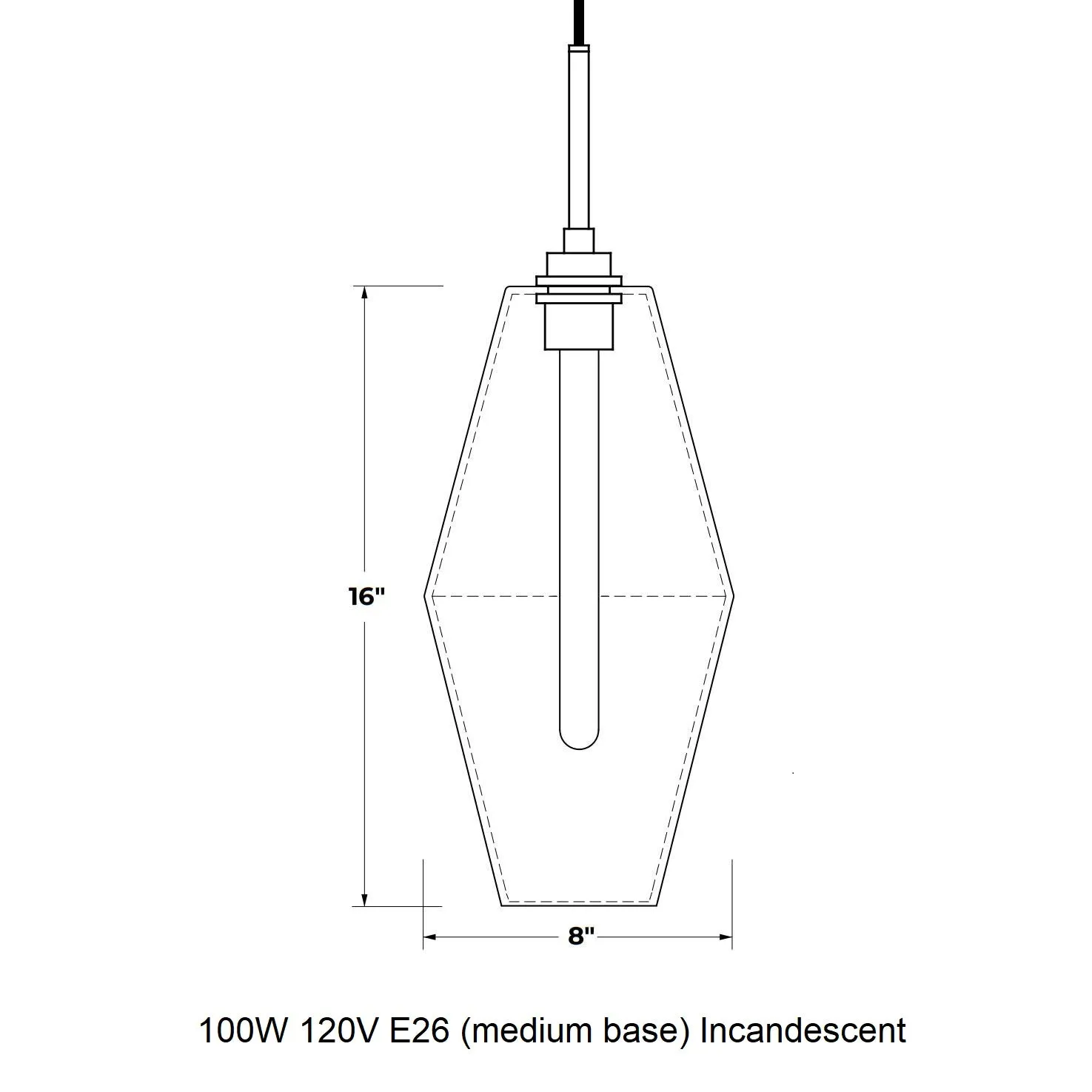Marquise Pendant Light