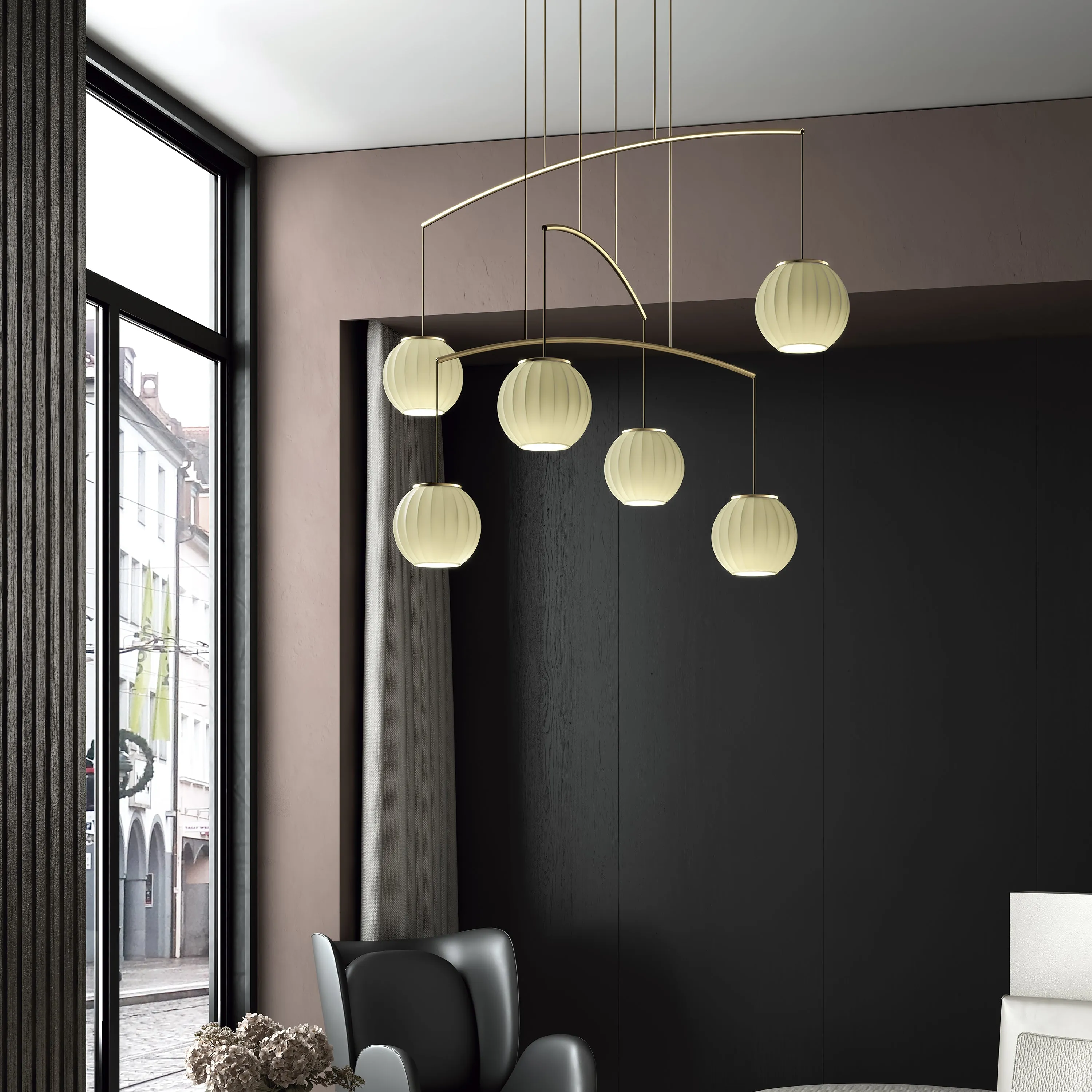 Mei Mobile Multi-Light Pendant Light