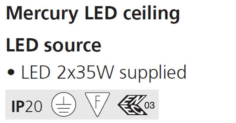 Mercury Semi Flush Mount