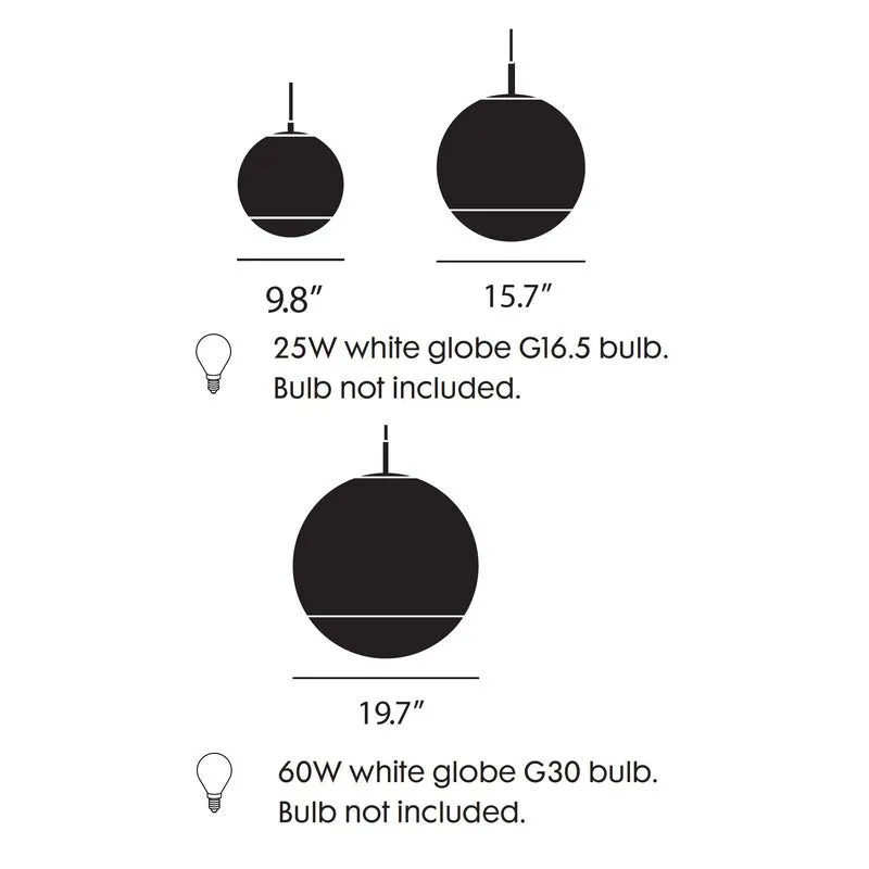 Mirror Ball Pendant Light