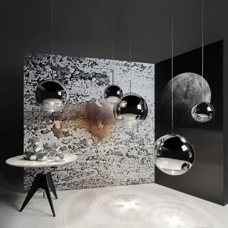 Mirror Ball Pendant Light