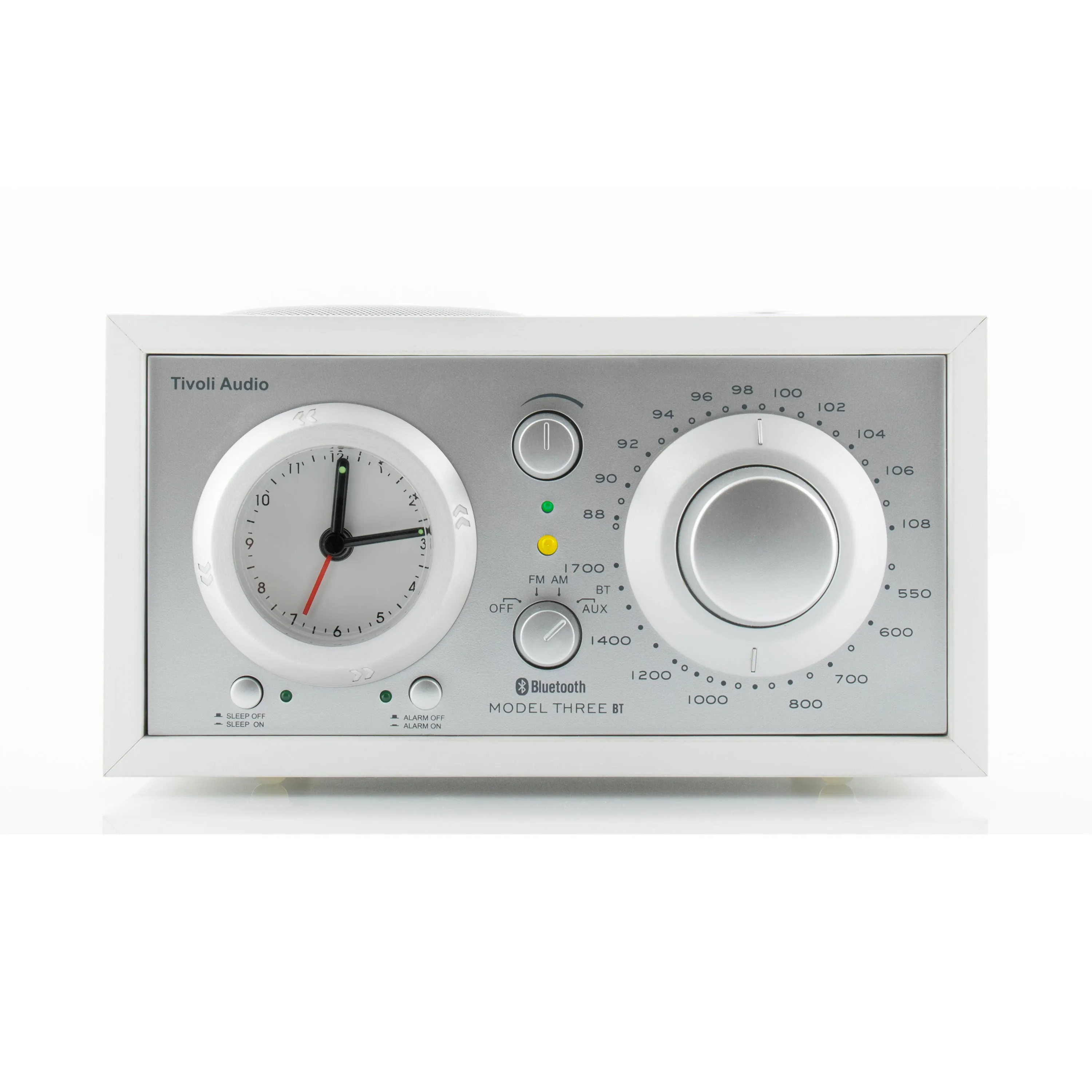 Model Three Bluetooth Clock Radio with USB