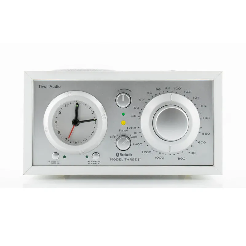 Model Three Bluetooth Clock Radio with USB