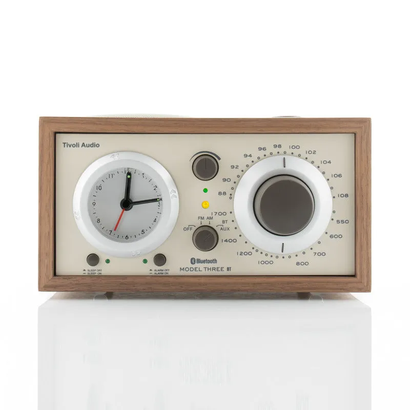 Model Three Bluetooth Clock Radio with USB
