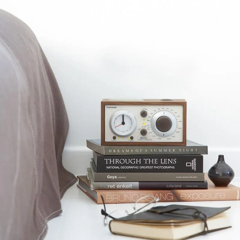 Model Three Bluetooth Clock Radio with USB