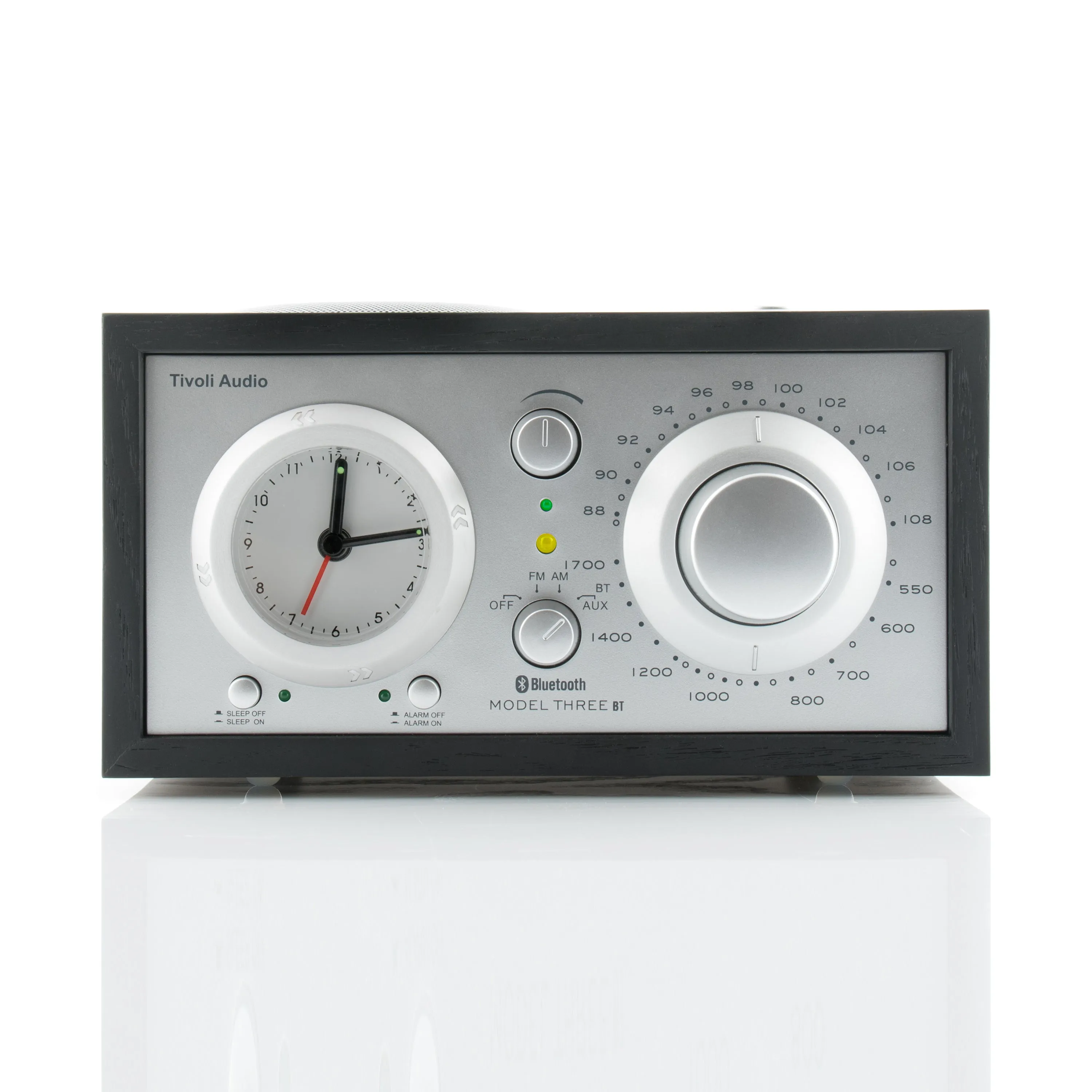 Model Three Bluetooth Clock Radio with USB