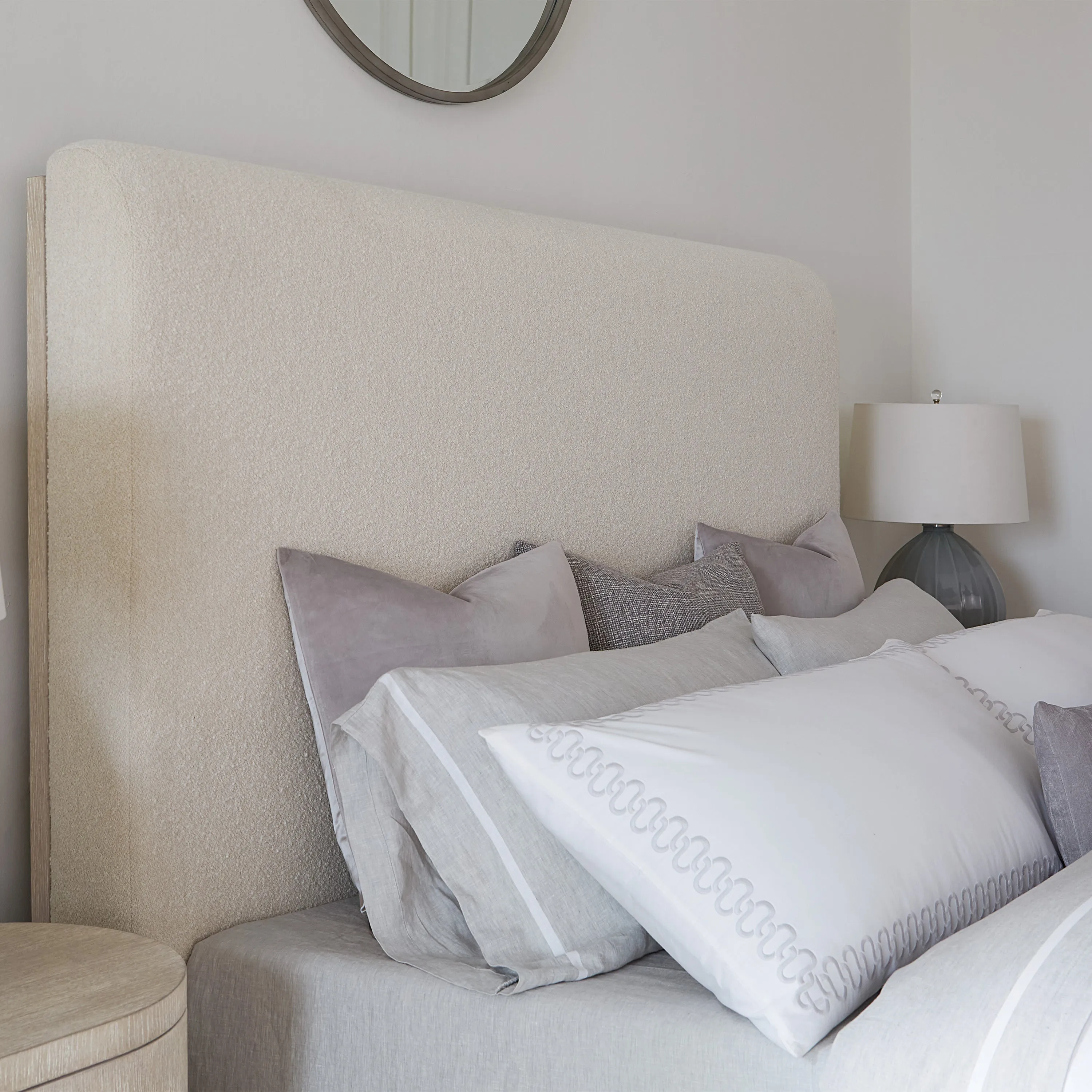 Modern Mood Upholstered Panel Bed
