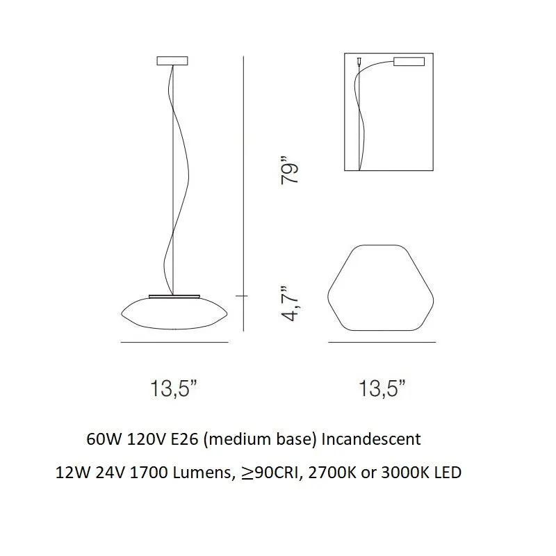 Modulor Pendant Light