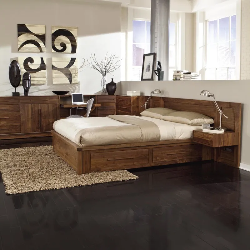 Moduluxe 29-Inch 3 Drawer On Left, 2 Door On Right Dresser