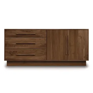 Moduluxe 29-Inch 3 Drawer On Left, 2 Door On Right Dresser