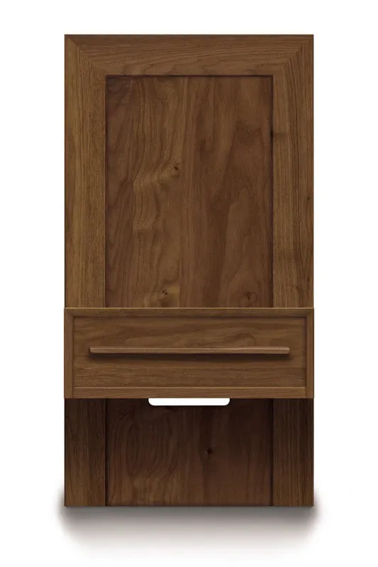 Moduluxe 35-Inch Box Nightstand For Plinth Base Bed