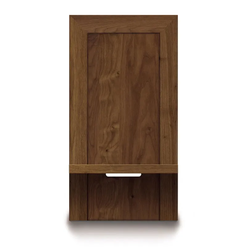 Moduluxe 35-Inch Shelf Nightstand For Plinth Base Bed