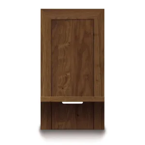 Moduluxe 35-Inch Shelf Nightstand For Plinth Base Bed