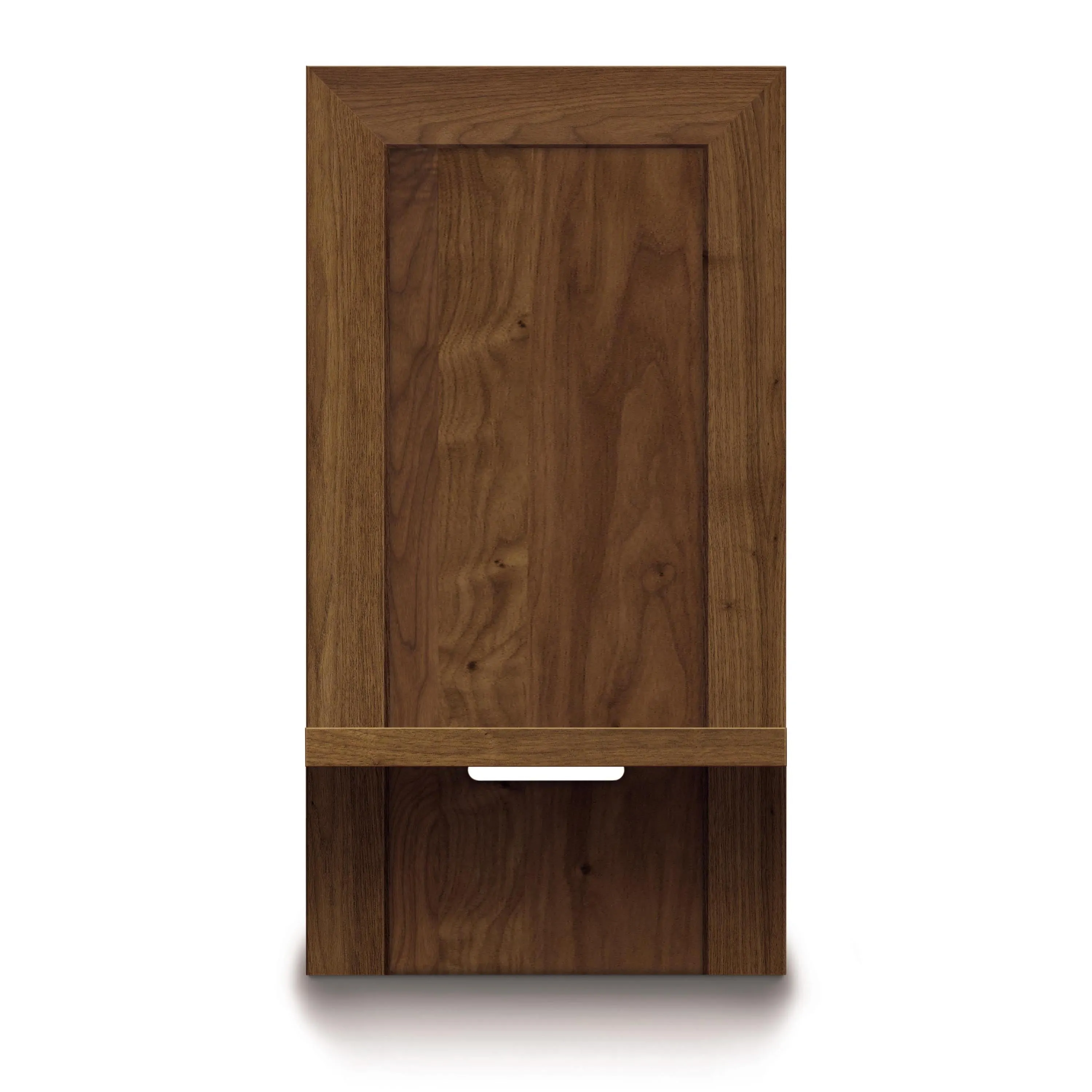 Moduluxe 35-Inch Shelf Nightstand For Plinth Base Bed