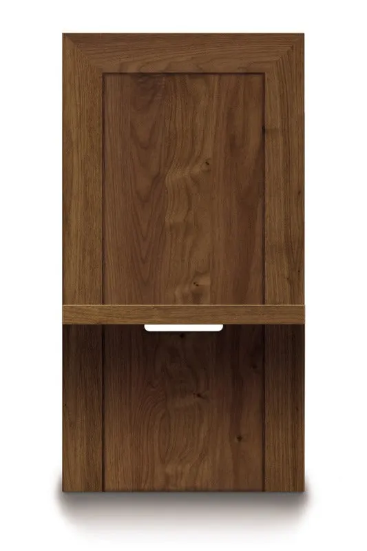 Moduluxe 35-Inch Shelf Nightstand For Storage Base Bed