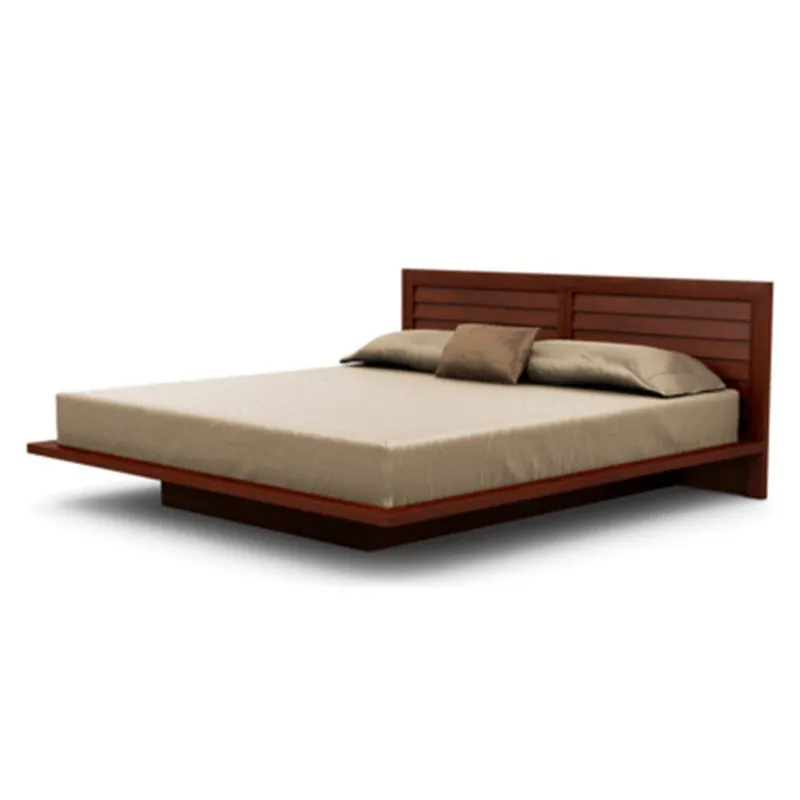 Moduluxe Bed with Clapboard Headboard