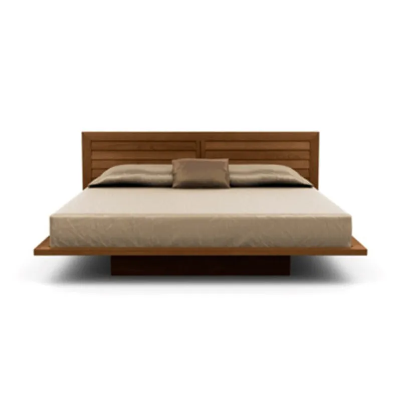 Moduluxe Bed with Clapboard Headboard