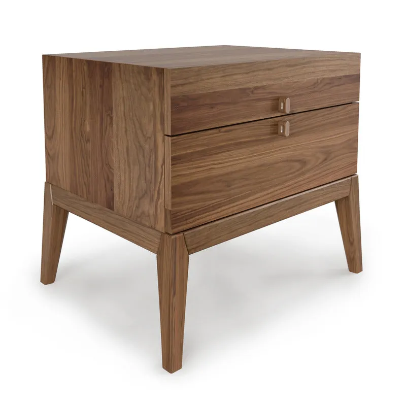 Moment 2 Drawer Nightstand