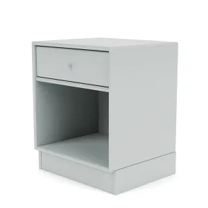Montana Dream Nightstand With 7 Cm Plinth, Oyster Grey