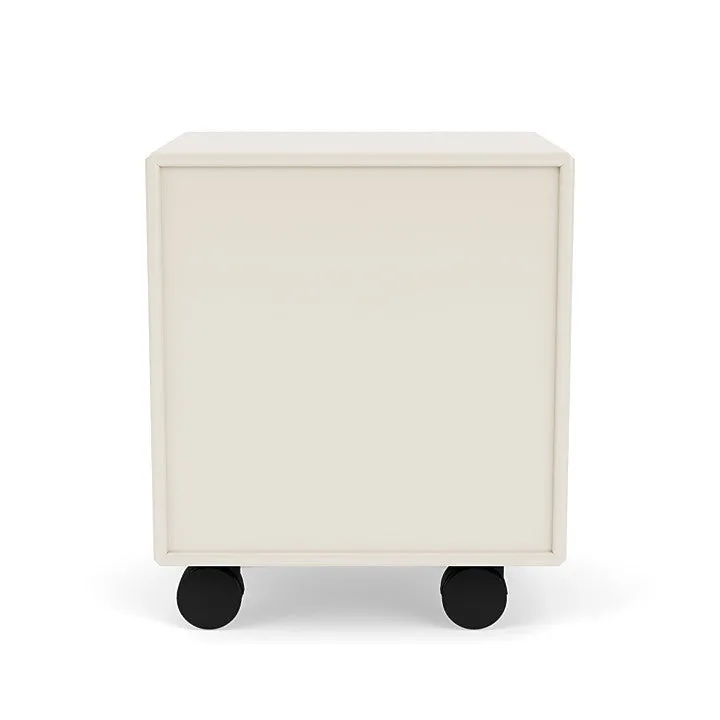 Montana Dream Nightstand With Castors, Oat