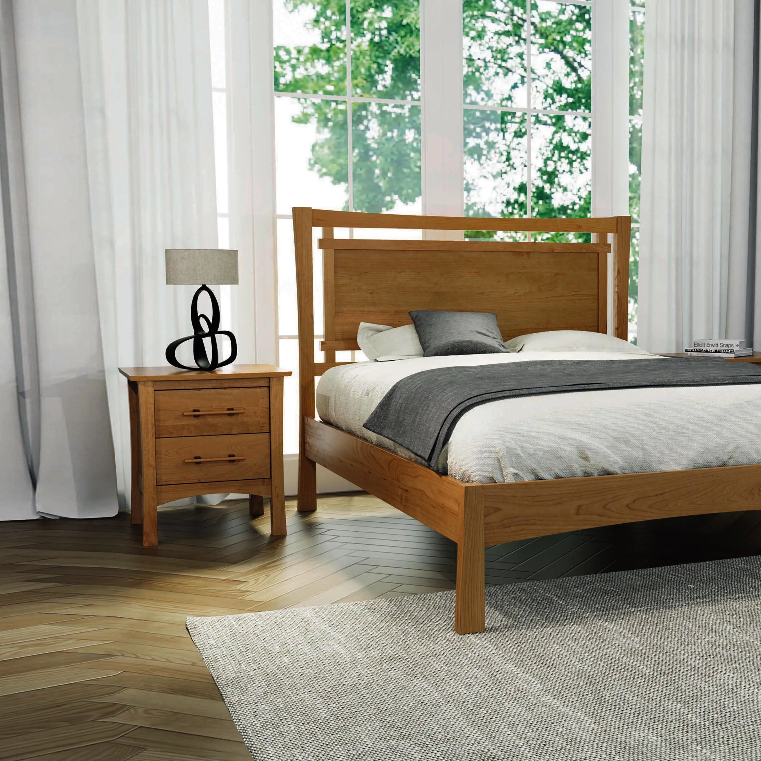 Monterey 2 Drawer Nightstand