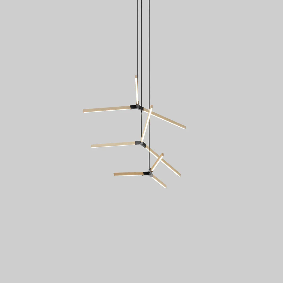 Multiple Bough Pendant Light
