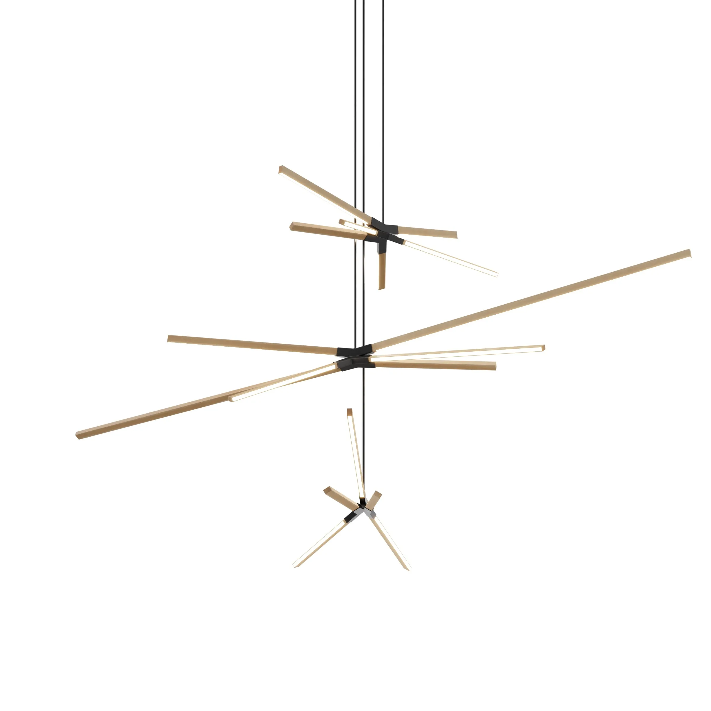 Multiple Skybang Pendant Light