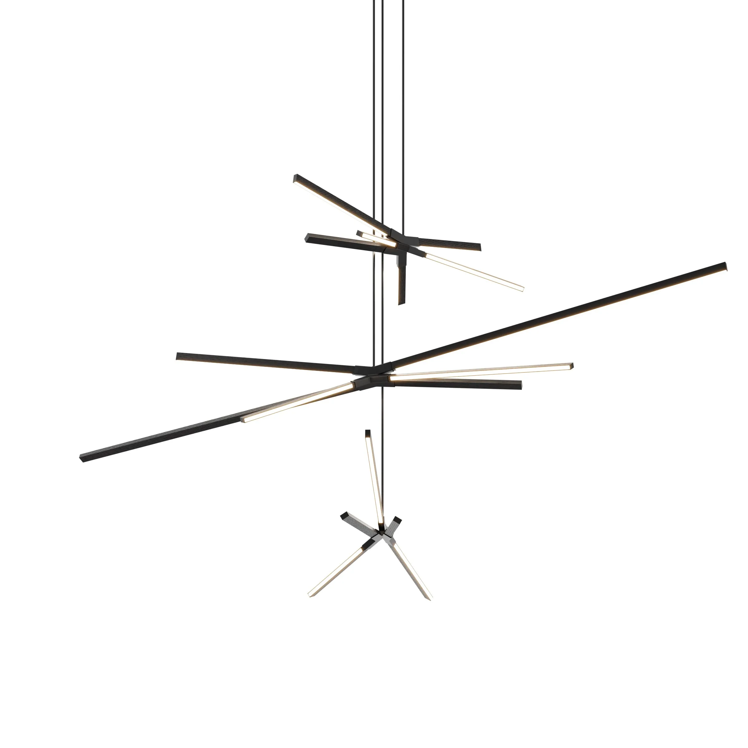 Multiple Skybang Pendant Light
