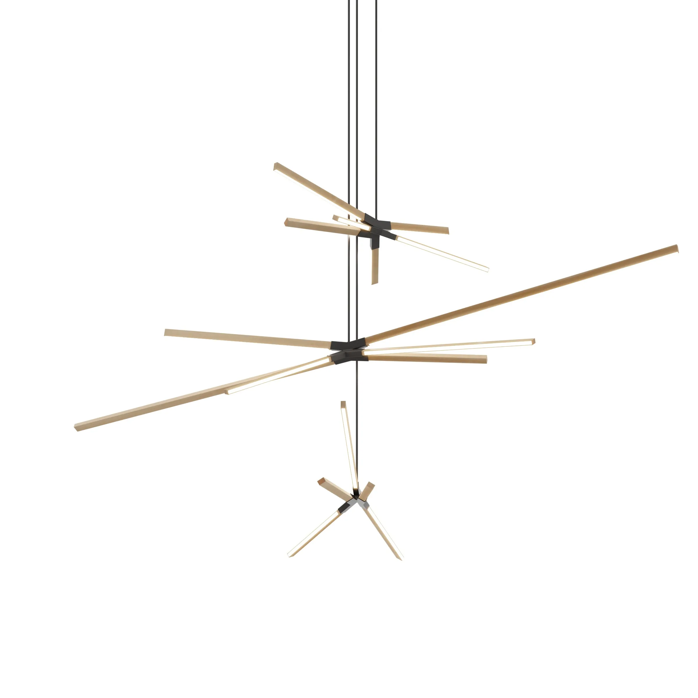 Multiple Skybang Pendant Light