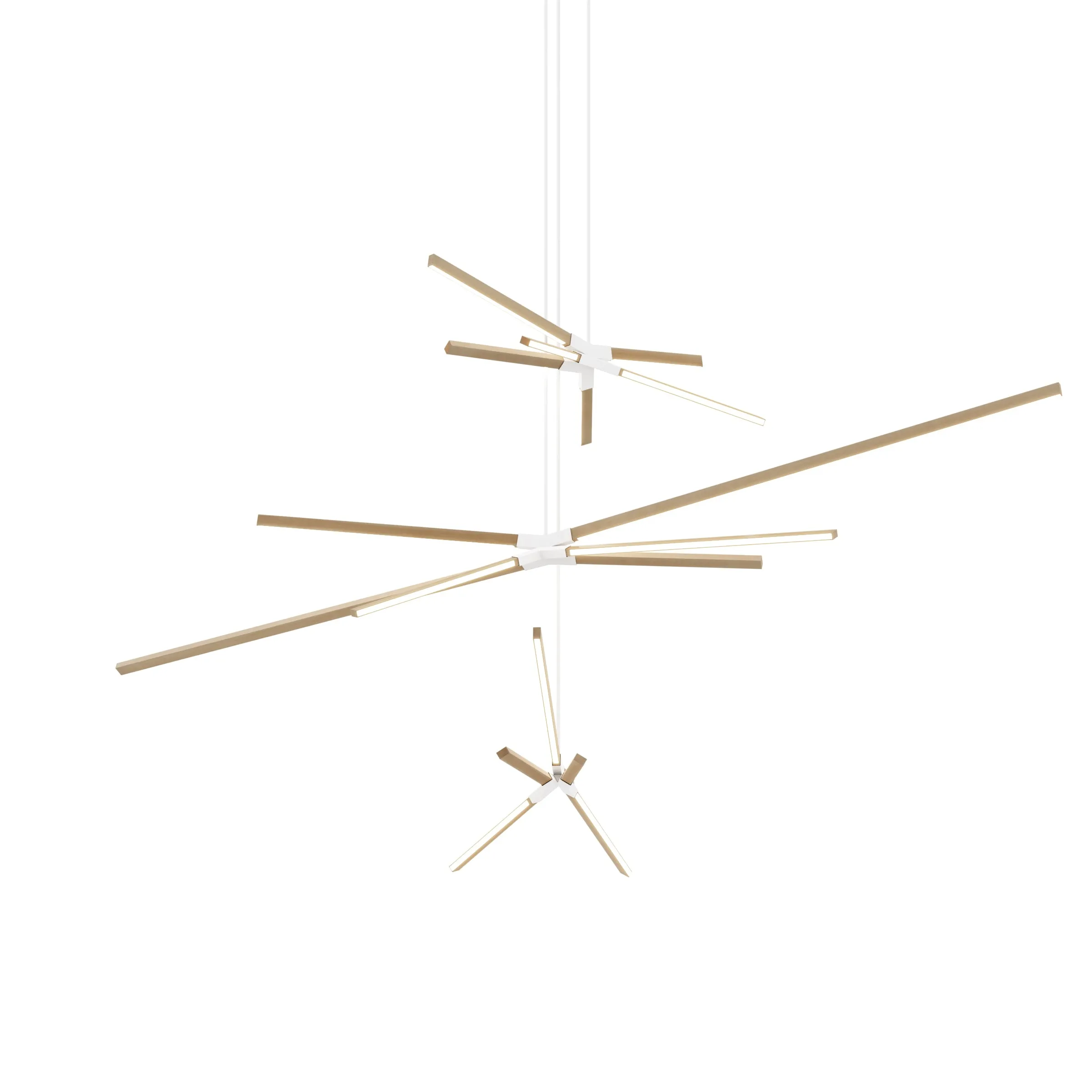 Multiple Skybang Pendant Light