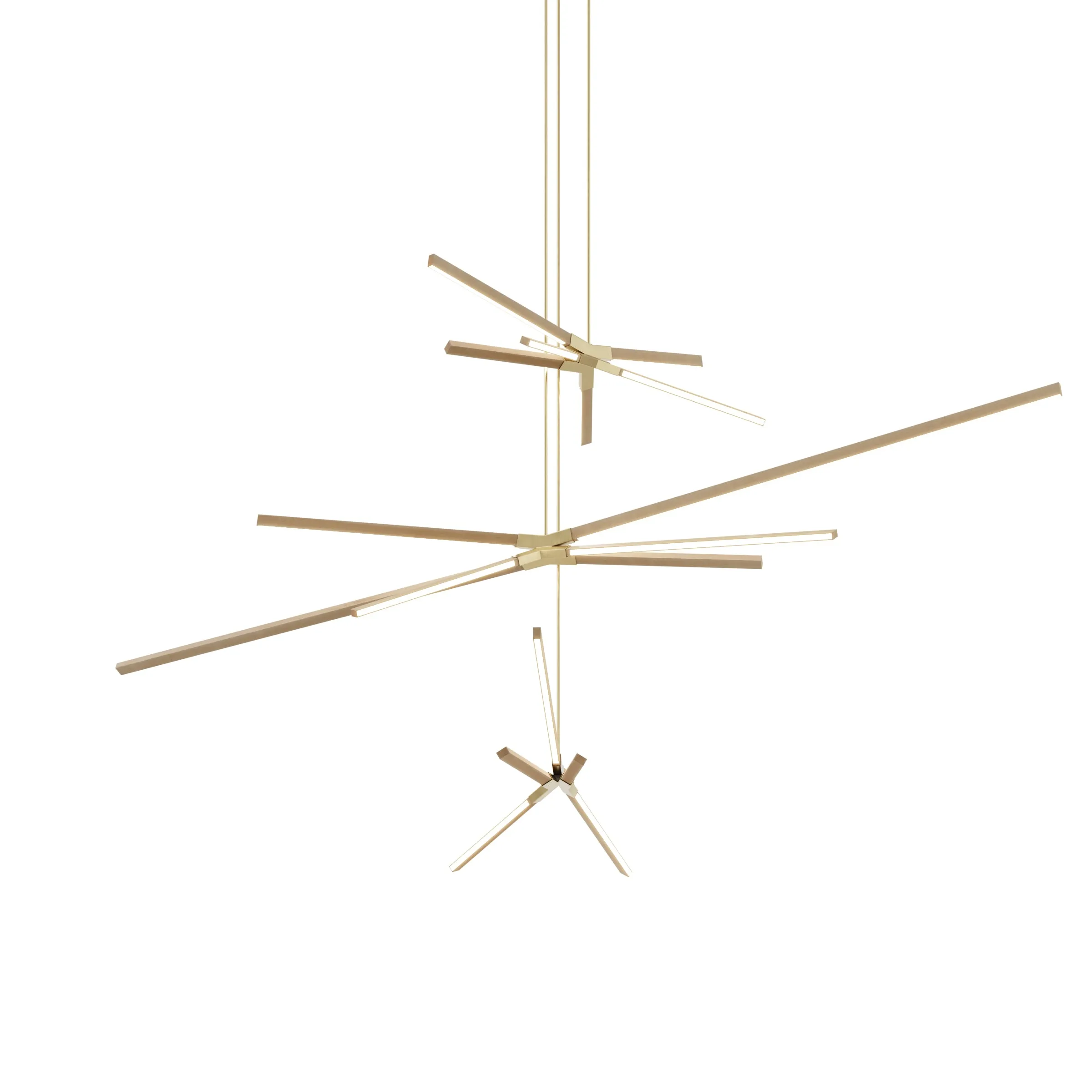 Multiple Skybang Pendant Light
