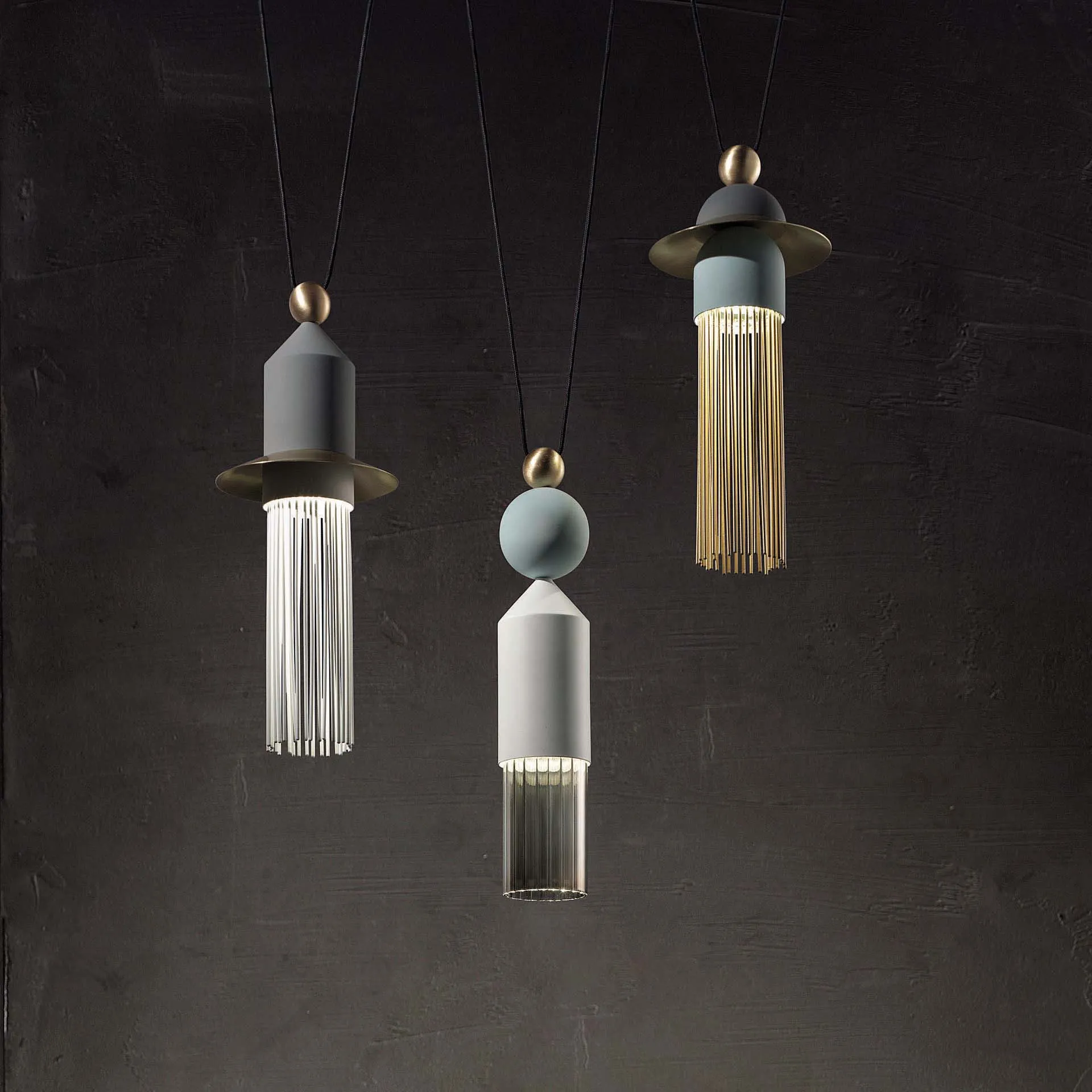 Nappe LED Multi-Light Pendant Light
