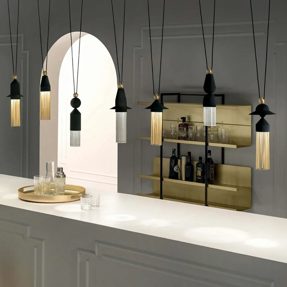 Nappe LED Multi-Light Pendant Light