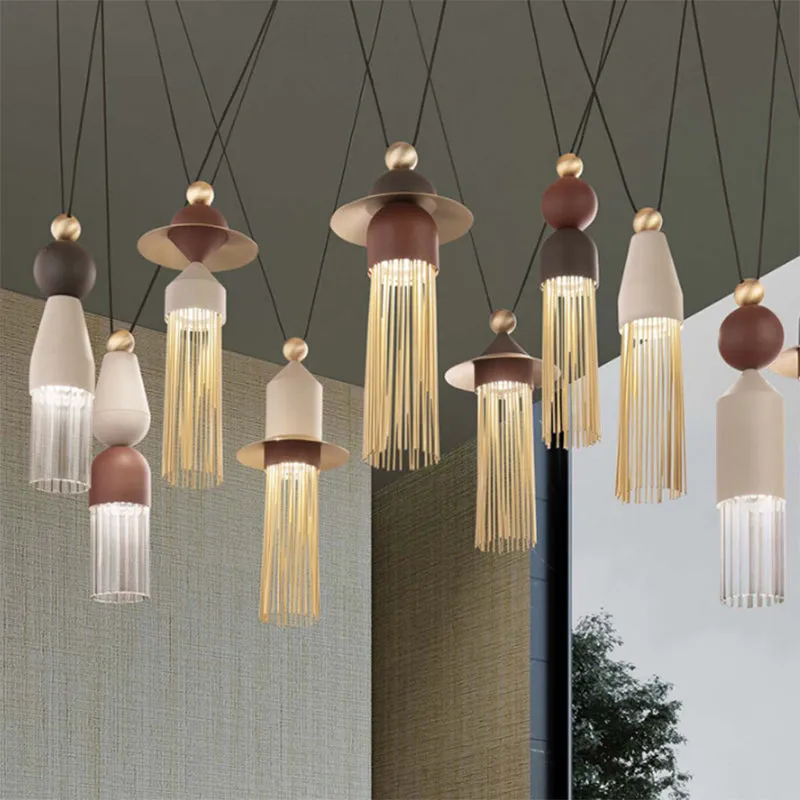 Nappe LED Multi-Light Pendant Light